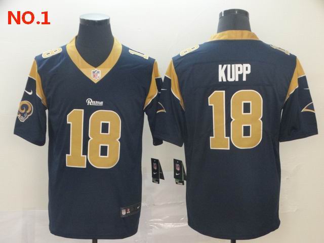 Men's Los Angeles Rams #18 Cooper Kupp Jerseys-15